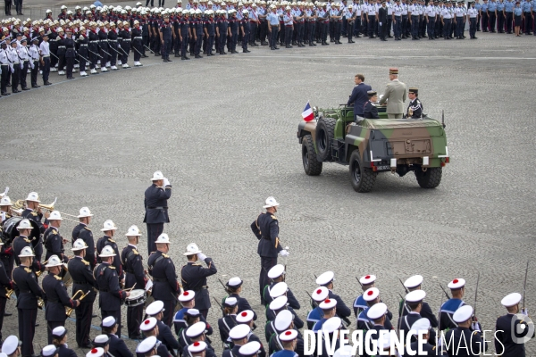 Ceremonie de la fête nationale du 14 juillet 2020