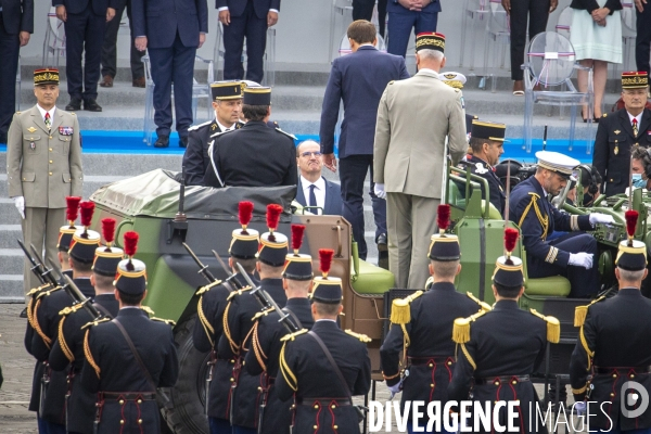 Ceremonie de la fête nationale du 14 juillet 2020