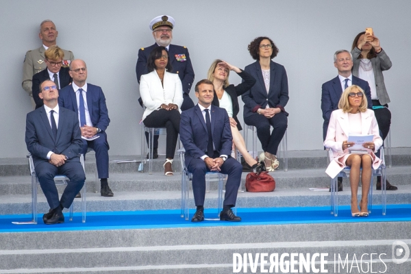 Ceremonie de la fête nationale du 14 juillet 2020