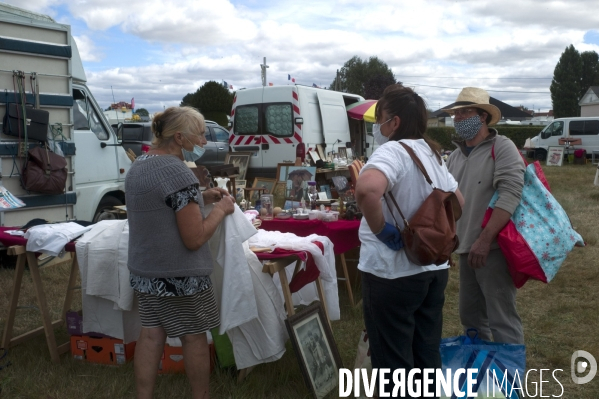 Brocante au temps de Covid 19