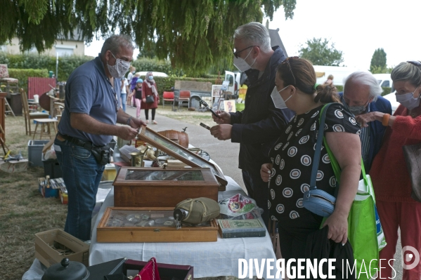 Brocante au temps de Covid 19