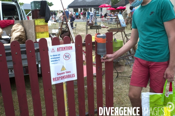 Brocante au temps de Covid 19