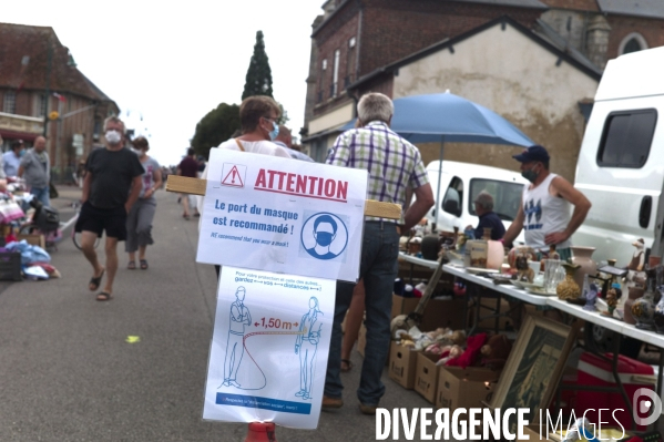 Brocante au temps de Covid 19