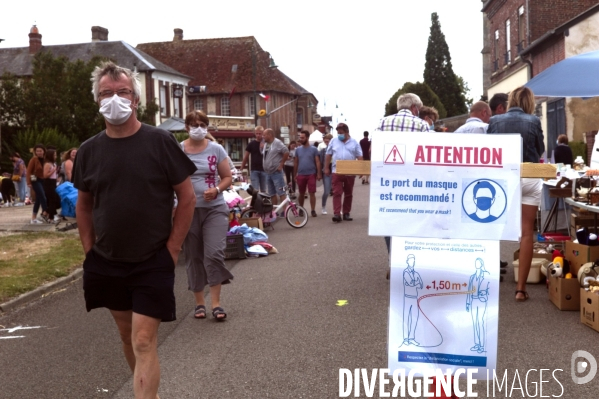 Brocante au temps de Covid 19