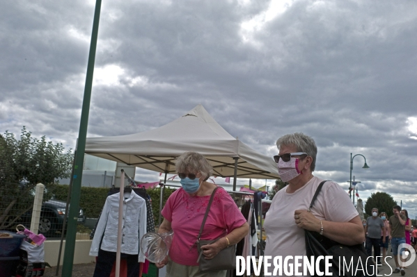 Brocante au temps de Covid 19