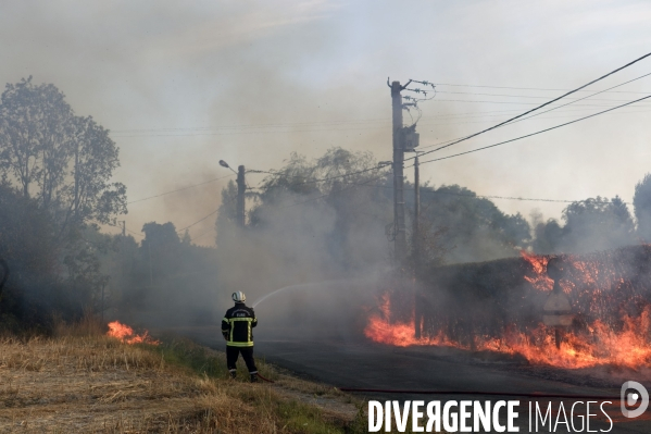 Sécheresse et incendie