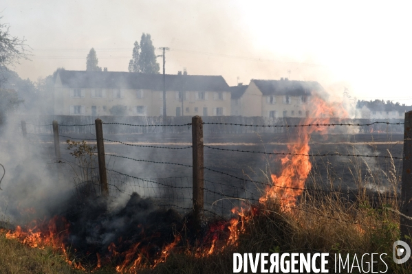 Sécheresse et incendie