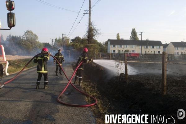 Sécheresse et incendie