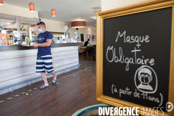 Un club de tourisme social Vacanciel au temps du Covid-19.