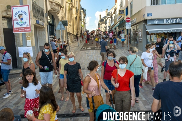 Les Sables d Olonne et le masque