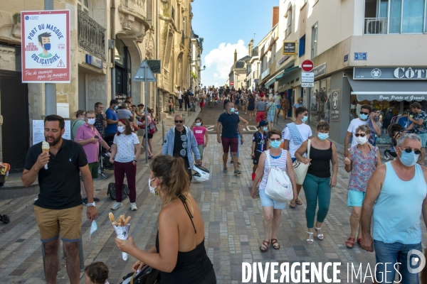 Les Sables d Olonne et le masque