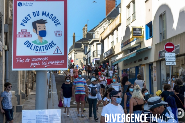 Les Sables d Olonne et le masque