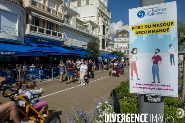 Les Sables d Olonne et le masque