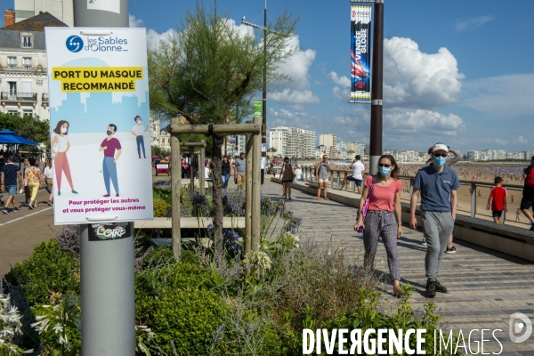 Les Sables d Olonne et le masque