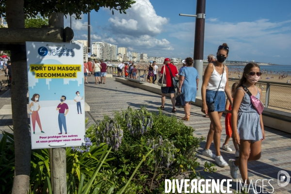 Les Sables d Olonne et le masque