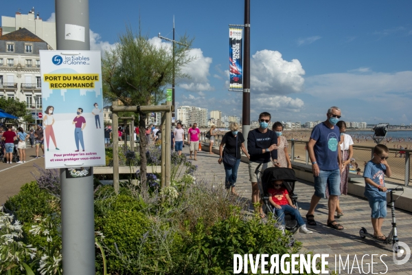 Les Sables d Olonne et le masque