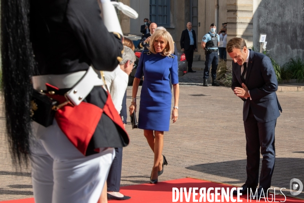 Emmanuel Macron discours aux armées