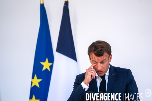 Emmanuel Macron discours aux armées