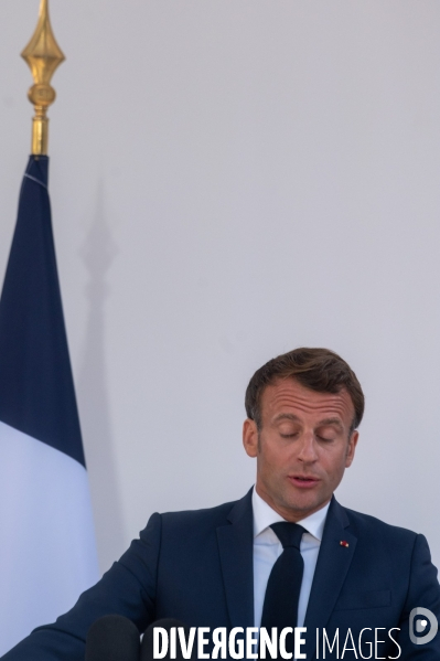 Emmanuel Macron discours aux armées