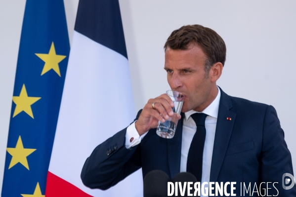 Emmanuel Macron discours aux armées