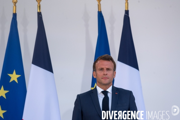 Emmanuel Macron discours aux armées