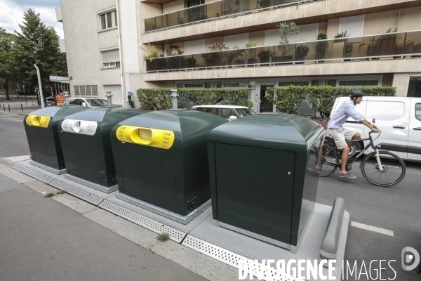 Les nouveaux containers de collecte de proximite