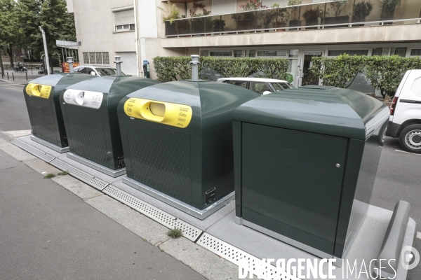 Les nouveaux containers de collecte de proximite