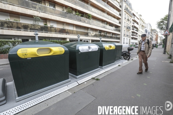 Les nouveaux containers de collecte de proximite