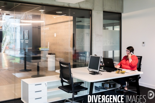 Travail de bureau en entreprise