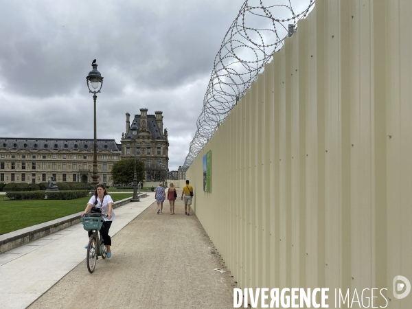 Ambiances au Musée du Louvre et ses alentours