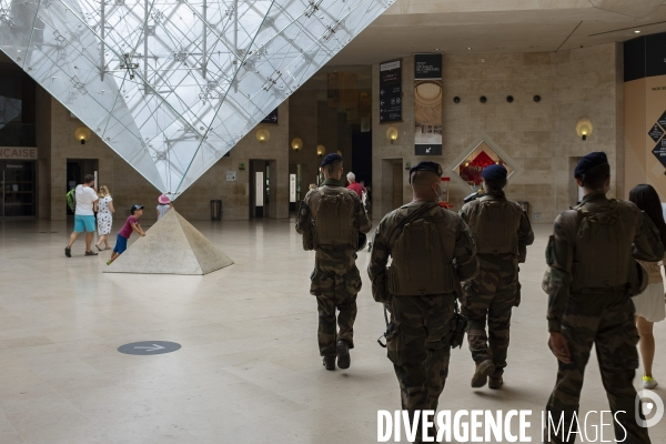 Ambiances au Musée du Louvre et ses alentours