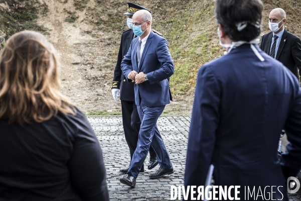 Montataire, déplacement de Jean-Michel Blanquer