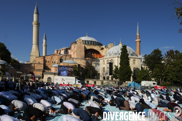 Sainte Sophie, Hagia Sophia, Ayasofya, ¢glise converti en mosquée à Istanbul. Hagia Sophia, Sainte Sophie, Ayasofya, Church converted into Mosque in Istanbul.