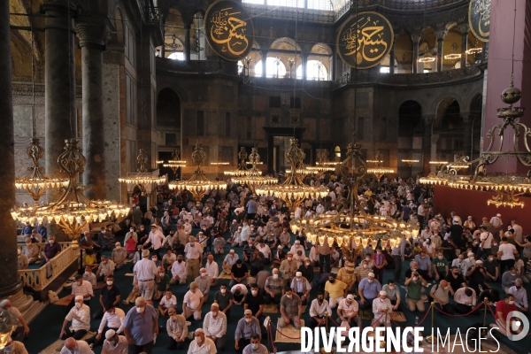 Sainte Sophie, Hagia Sophia, Ayasofya, Église converti en mosquée à Istanbul. Hagia Sophia, Sainte Sophie, Ayasofya, Church converted into Mosque in Istanbul.