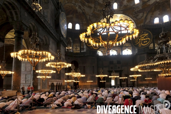 Sainte Sophie, Hagia Sophia, Ayasofya, Église converti en mosquée à Istanbul. Hagia Sophia, Sainte Sophie, Ayasofya, Church converted into Mosque in Istanbul.