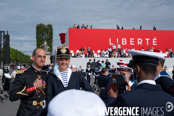 Défilé du 14 juillet.