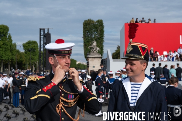 Défilé du 14 juillet.