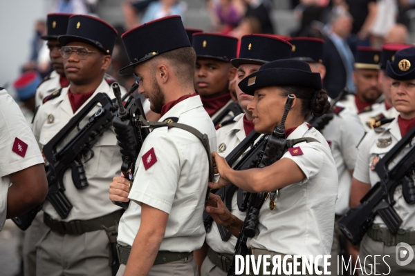 Défilé du 14 juillet.