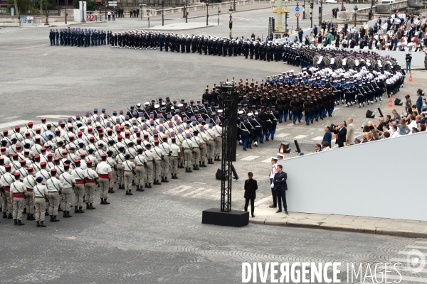 Défilé du 14 juillet.