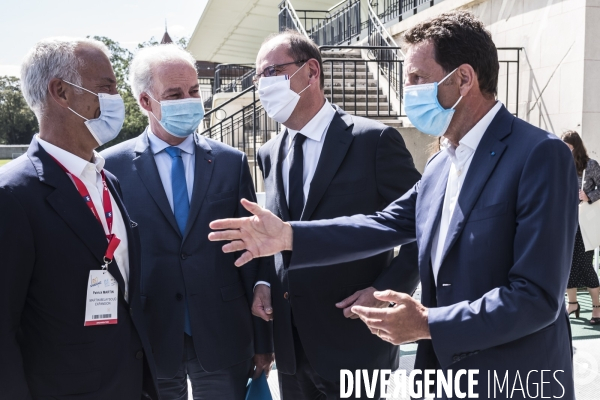 Jean Castex à l universite d été du MEDEF.