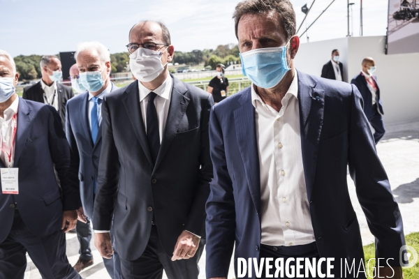 Jean Castex à l universite d été du MEDEF.