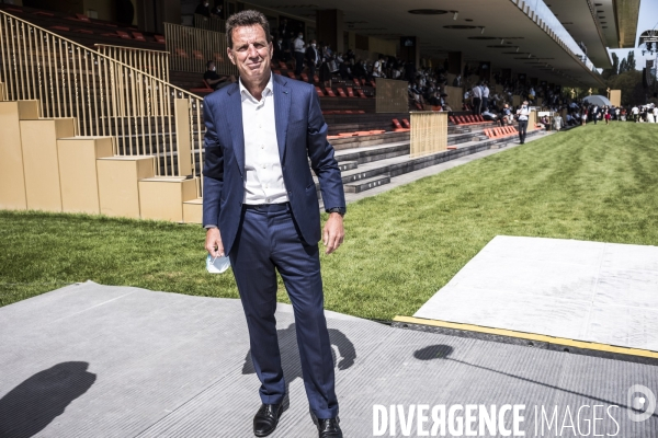 Jean Castex à l universite d été du MEDEF.