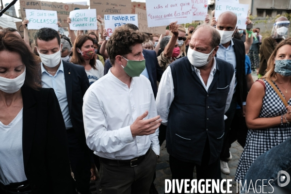 Visite d eric dupont moretti aux journees d ete des ecologistes