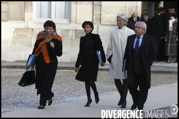 1er conseil des ministres de l annee 2009