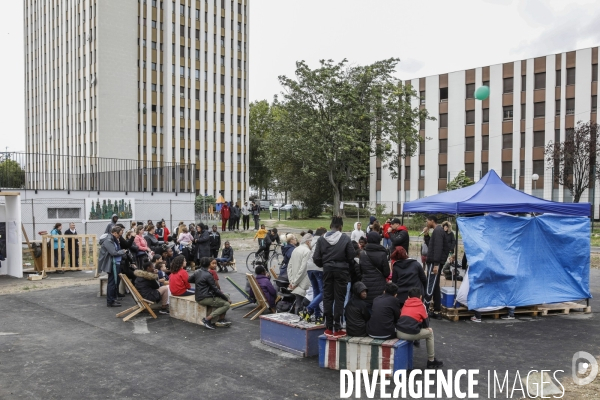 Atelier d auto-réparation de Vélos en Seine-Saint-Denis par l association  Aux Pignons sur Rue 