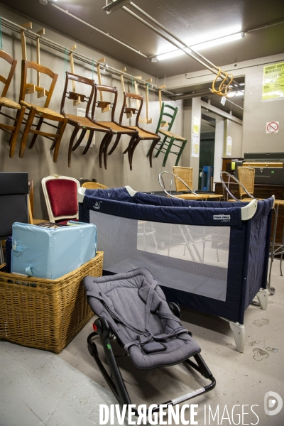 Ressourcerie La Petite Rockette à Paris.
