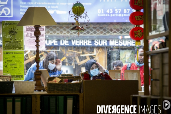 Ressourcerie La Petite Rockette à Paris.