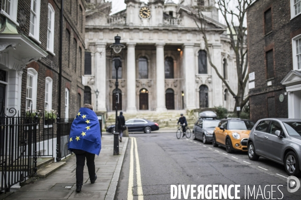 Brexit Day Manifestation des anti Brexit