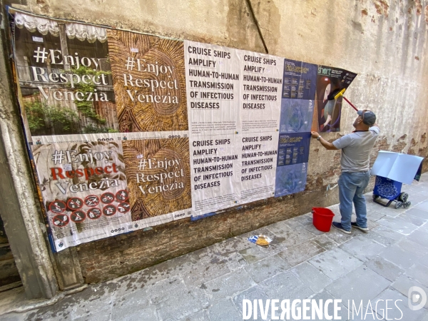 Precautions contre le coronavirus a venise