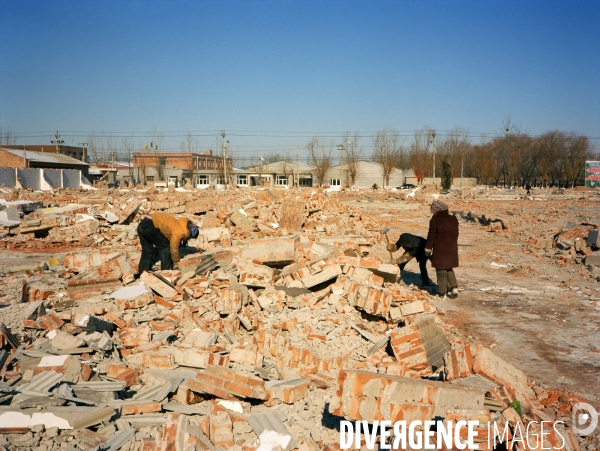 Caochangdi, un district pékinois en destruction #partie 1# (décembre 2009 à février 2010) - Caochangdi, a Beijing district in demolition #part 1# (December 2009 to February 2010)